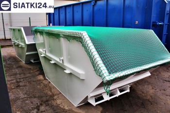 Siatki Ustroń - Siatka przykrywająca na kontener - zabezpieczenie przewożonych ładunków dla terenów Ustronia